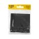 Sin -GLOSSY GLASS, 10 A, 2 keys, hidden, glass, black