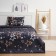 KPB NewDay duet "Starfall" 143*215cm-2pcs, 215*220cm, 50*70cm-2pcs, Kolisatin, 80g/m²