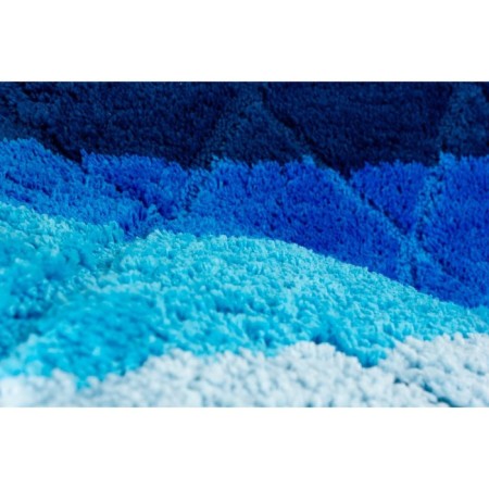 Bacchetta bath rug "Alberta", 55x55 cm, blue color-3
