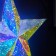 LED figure "Star" 60 cm, plastic, 220 V, glow white