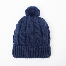 Hat for the boy, the color is dark blue, size 52-54