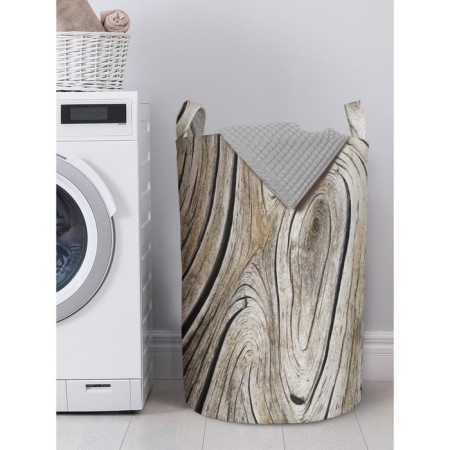 Basket for storage of things "wooden pattern", size 40x60 cm