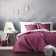 Set "Ibiza": a blanket 230 x 250 cm, pillowcase 45 x 45 cm - 2 pcs, purple color