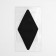 Thermal appliance "rhombus", 10 × 5 cm, black color