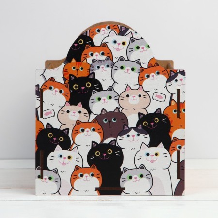 Organizer for storage, box "Cats", 25 x 18 x 20.8 cm-1