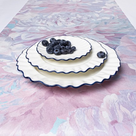 Serving path Stenova Home Kamilla, size 50x150 cm, blue color-1