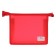 Plastic folder A5, 230 x 190 x 55 mm, lightning from above, calligrata "office", PM-A5-00, 0.5 mm, color, texture "sand", red