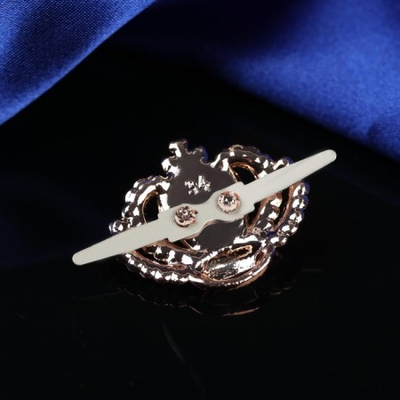 Decorative elements for the puncture "Crown", 4 × 2.5 cm, 10 pcs, the color of the gold-1