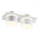 Lamp built -in Novotech. Lirio, 9W, GU10, 60x182x92 mm, white color