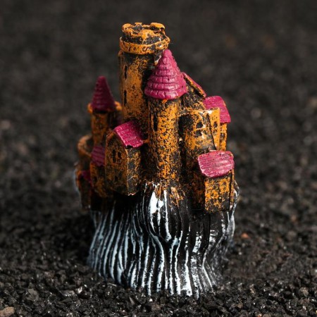 Decor for the Aquarium "Castle", 9 x 6 x 11 cm-2