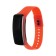 Watch of wrist, electronic children's "glare", silicone strap, dial 5 x 2 cm, red
