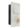 Block "Kuntsevo" Selena 8176, 1 key, hidden, with salary, ivory color