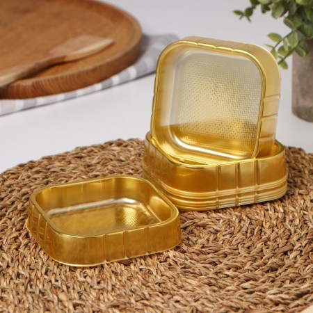 The set of plastic disposable containers did not forget! base, 10 pcs