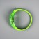 Green LED bracelet, CR2016x2 batteries, Green glow
