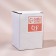 Organizer for storing cotton pads "Bamboo", with a lid, 7 × 7 × 10.1 cm, the color is transparent/brown