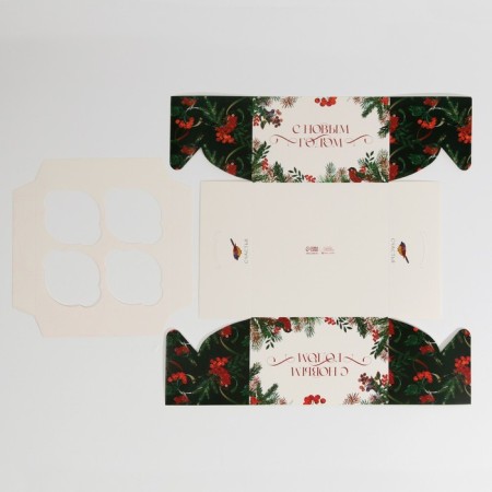 Botanika Capcake box, 16 x 16 x 10 cm, New Year-6