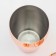 Stainless steel shaker, 300 ml, copper color