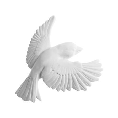 The decoration is wall, gypsum panel "birds" 10 pcs, white-12