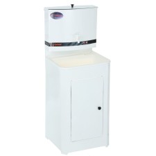 Washbone tundra, without euns, plastic sink, 17 l, white