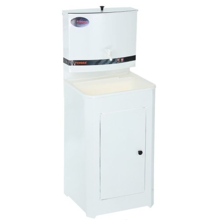 Washbone tundra, without euns, plastic sink, 17 l, white