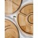 Menjnitsa Dolyana "Merce", D = 25 cm, 3 sections, birch