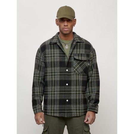 Male windbreaker, size 50, green color-4