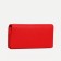 Women's wallet on magnets, red color