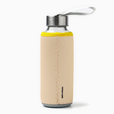 New Year. Water bottle "Kitty", 350 ml-1