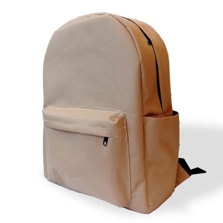 Backpack, lightning department, beige color-1