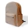Backpack, lightning department, beige color