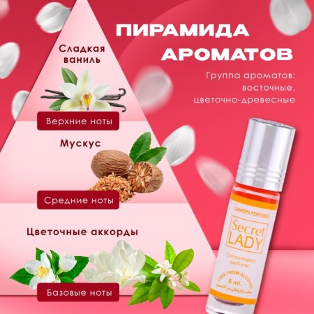 Explosions Women's Oil Secret Lady, 6 ml-1