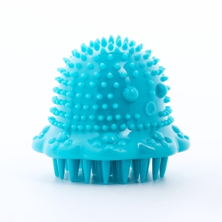 Massage toy for dogs "Osminog" 10 cm, TPR, blue-1