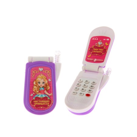 Musical phone "Real Princess", light and sound effects, mix-7