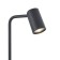 Wall lamp Mantra Sal, GU10, 1x10W, 166x100x383 mm, matte black color
