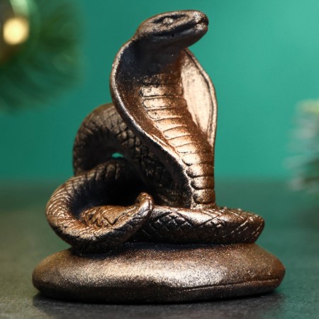 Figure "Snake of Cobra" bronze, 5x5cm