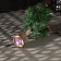 LED figure "Spruce with garland", 15 × 22 × 12 cm, plastic, batteries LR41x2, glow of multi