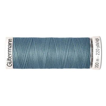 SEW-HALL thread for all materials, 200 m, 748277 (827 blue)