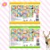 250 stickers set, 2 pcs. 8 p.
