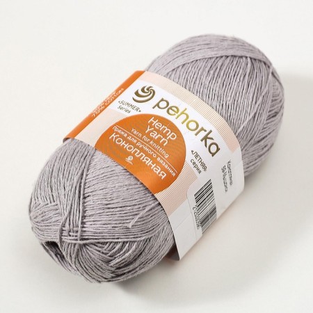 Rumber "hemp" 70% cotton, 30% hemp 280m/50g (59 mouse)-1