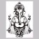 Sticker 3D Interior Ganesha 87*57cm