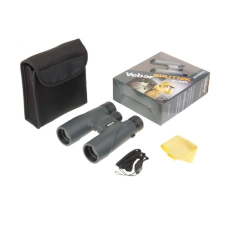 Veber Sputnik binoculars, 12 × 32G, green color-5