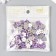 Decor for creativity Plastic 1 Puncture "Rhinestone Flower. Lilac" set of 150 pcs 1.2x1.2 cm