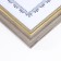 Photo frame Plastic A4 Format "Eco-style with a gold frame" 32.3x23.8 cm
