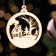 New Year. Zagotovka for creativity, New Year's toy "House" 7x8 cm