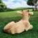 Garden figure "Lying Lying" 19x30cm