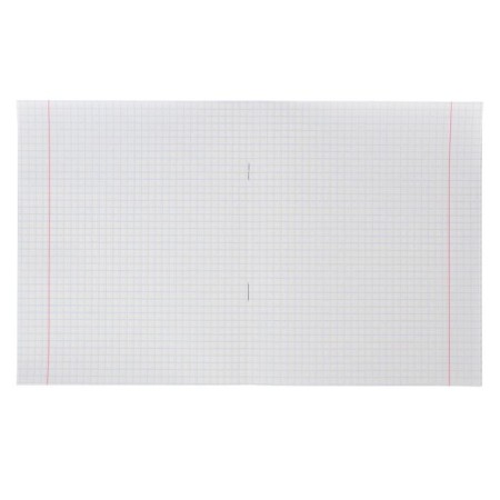 Notebook of 18 sheets in Calligrata "School", covered cardboard, offset block, whiteness 95%, mix-2