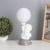 Table lamp "Cosmonaut with moon" 1x40W E14 white/gold 12.5x12.5x31cm