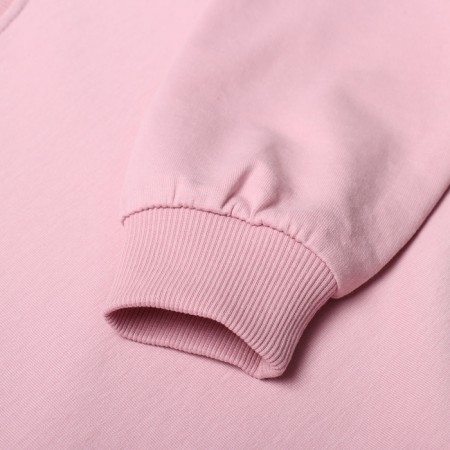 Set for girls (sweatshirt, trousers), dirty pink color, height 116 cm-2