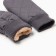 Women's mittens minku, gray color, 24 cm