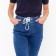 Female jeans, blue color, size 28 (44)